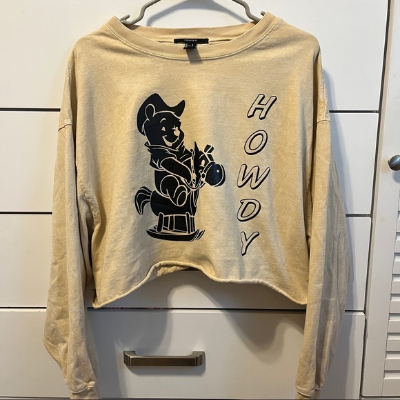 Howdy Winnie The Pooh Long Sleeve Tee - Picture 2 of 6
